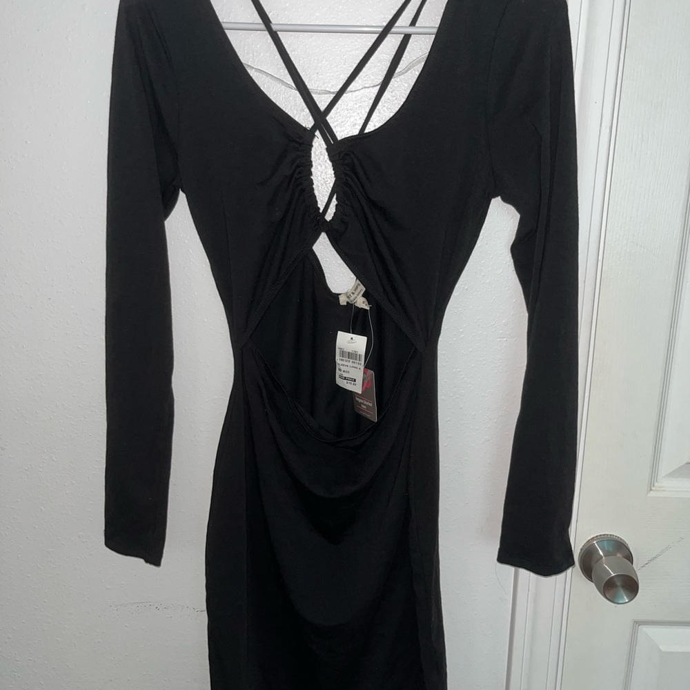 NWT OFF THE SHOULDER LONG SLEEVE DRESS